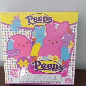 Peeps Fuzzy Bunny & Chick Puzzle